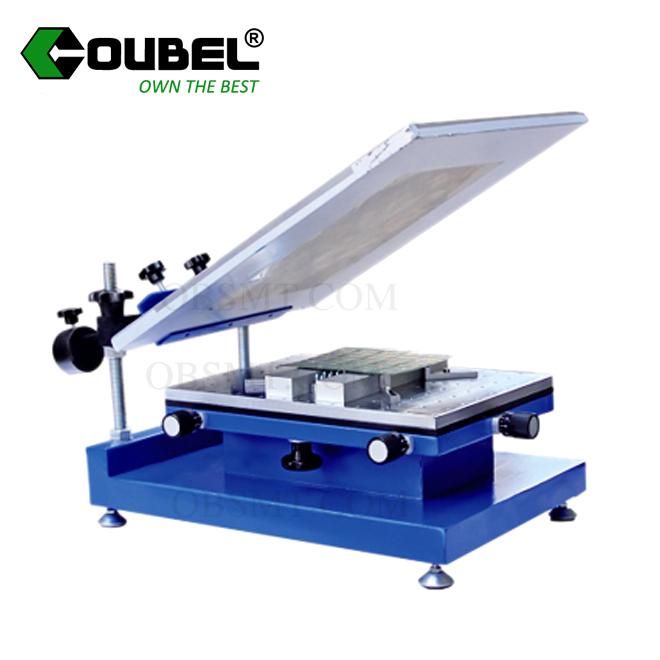 Manual solder paste printer